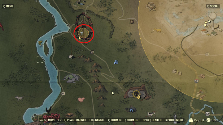 Wesołe miasteczko hrabstwa Tyler (Tyle County Fairgrounds) to świetna lokacja - Jak zacząć? Ciekawe lokacje w Fallout 76 na start - Fallout 76 - poradnik do gry