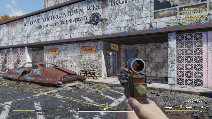 Musisz przeszukać wnętrze lotniska. - Ostatni odlot - Solucja do Fallout 76 - Fallout 76 - poradnik do gry