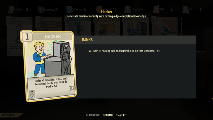 Warto zainwestować przynajmniej w podstawowy perk do hakowania. - Hakowanie w Fallout 76 - Fallout 76 - poradnik do gry
