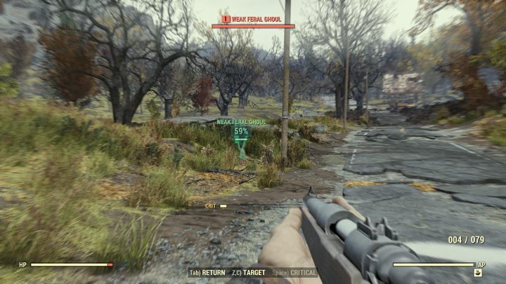 Wygląd V.A.T.S. się nie zmienił, ale spowolnienia czasu już nie zobaczymy. - Jak działa V.A.T.S. w Fallout 76? - Fallout 76 - poradnik do gry
