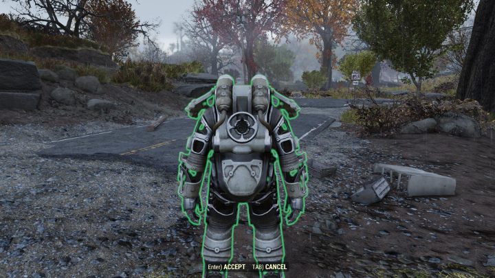 Aby skorzystać z Pancerza Wspomaganego musisz go najpierw rozstawić w świecie gry. - Jak zdobyć Pancerz Wspomagany (Power Armor) w Fallout 76? - Fallout 76 - poradnik do gry
