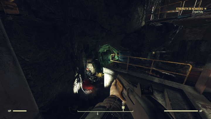 Udaj się do tunelu z zieloną poświatą. - Fallout 76 Wastelanders: W kupie siła (Strength in Numbers) solucja - Fallout 76 - poradnik do gry