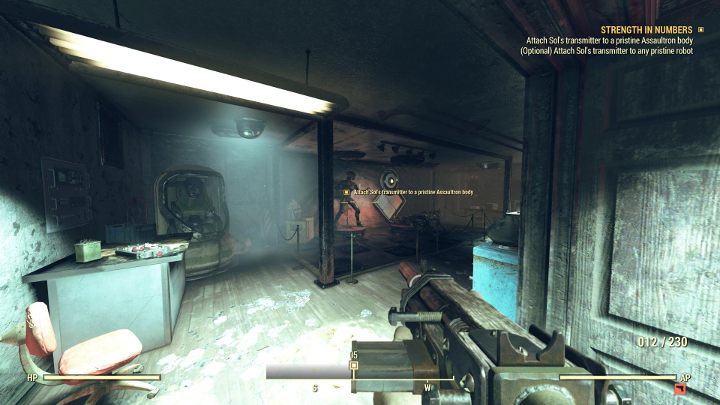 Udaj się do górnej części budynku. - Fallout 76 Wastelanders: W kupie siła (Strength in Numbers) solucja - Fallout 76 - poradnik do gry