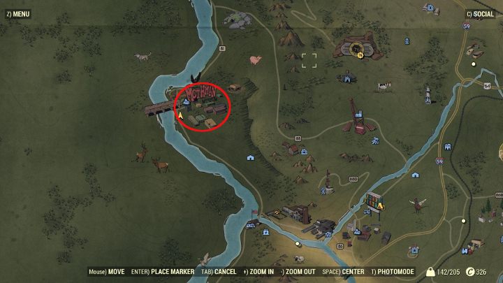 Muzeum Mothman znajduje się niedaleko Krypty 76. - Jak szybko zarabiać w Fallout 76? - Fallout 76 - poradnik do gry