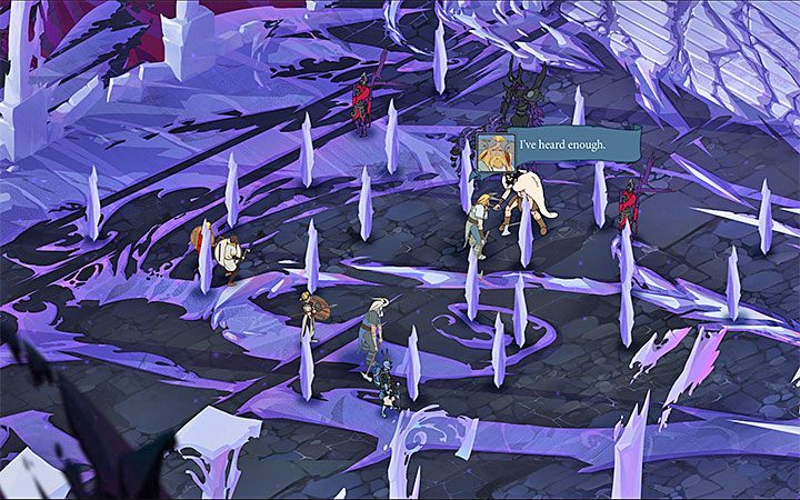 Po dotarciu w pobliże Białej Wieży gra przestanie odliczać czas i dodatkowo wpadniesz na Bolverka - Rozdział 21 | Opis przejścia gry The Banner Saga 3 - The Banner Saga 3 - poradnik do gry