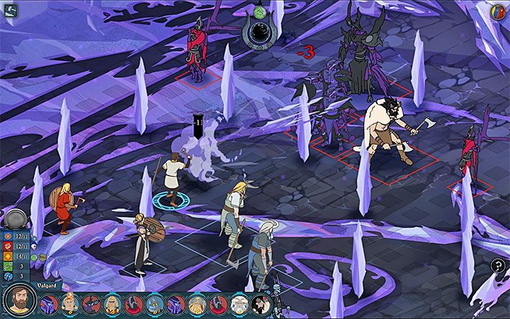 Unikalnym elementem opisywanej bitwy są również Spaczone kryształy Valków - Rozdział 21 | Opis przejścia gry The Banner Saga 3 - The Banner Saga 3 - poradnik do gry