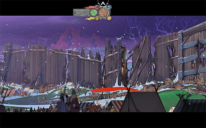 Pierwszą karawaną dowodzi Rook lub Alette - Przemierzanie świata gry w The Banner Saga 3 - The Banner Saga 3 - poradnik do gry