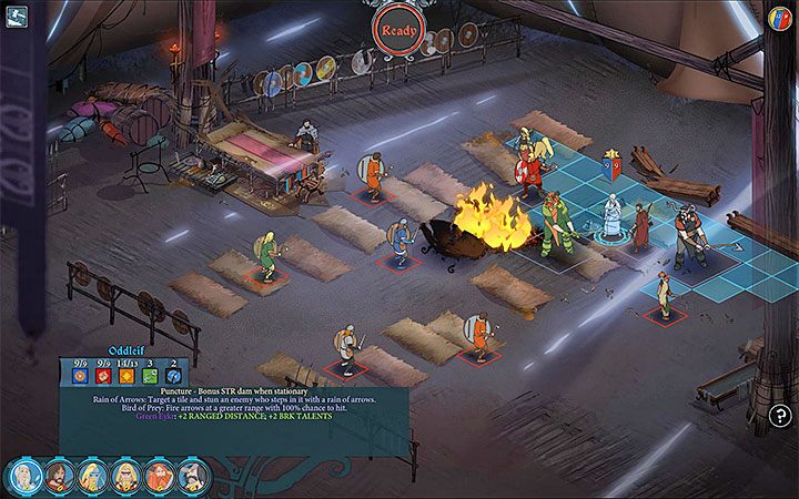 Do większości bitew możesz się przygotować i zawsze warto korzystać z tej opcji - Walka w The Banner Saga 3 - The Banner Saga 3 - poradnik do gry