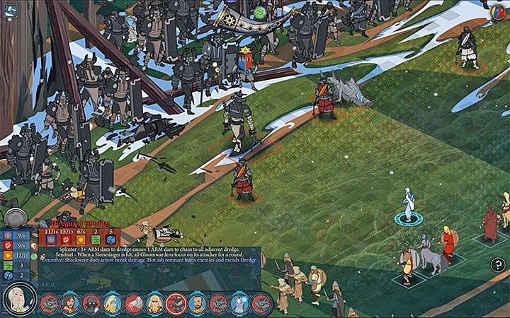 Kliknij na bramie żeby wyruszyć na patrol wzdłuż murów - Rozdział 18 | Opis przejścia gry The Banner Saga 3 - The Banner Saga 3 - poradnik do gry