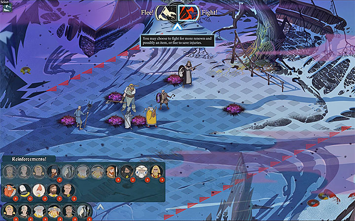 Po zakończonych walkach czeka Cię rozmowa z Folką - Rozdział 17 | Opis przejścia gry The Banner Saga 3 - The Banner Saga 3 - poradnik do gry