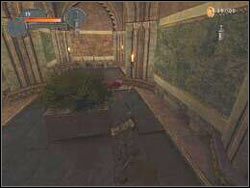 Nie przeskakuj linki tylko przejdź przez nią, ALE od razu się cofnij żeby uniknąć spadających głazów - ZURANAS CRYSTAL | CIEMNA STRONA | Enclave - Enclave - poradnik do gry