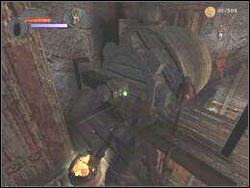 Skorzystaj z kolejnych schodów a następnie drabiny - OUTPOST SIEGE | CIEMNA STRONA | Enclave - Enclave - poradnik do gry