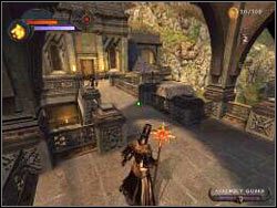 Dojdziesz do schodów, po których zacznij wchodzić na górę - CELENHEIM | CIEMNA STRONA | Enclave - Enclave - poradnik do gry