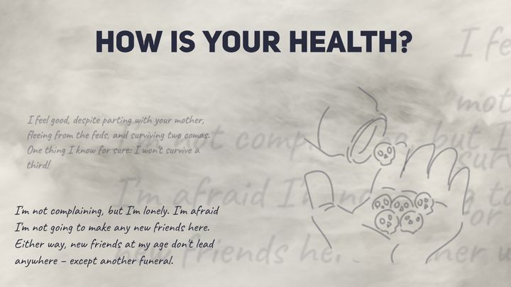 Jeden z wyborów, które musisz podjąć w czasie pisania listu. - Część pierwsza | Opis przejścia gry This is the Police 2 - This is the Police 2 - poradnik do gry