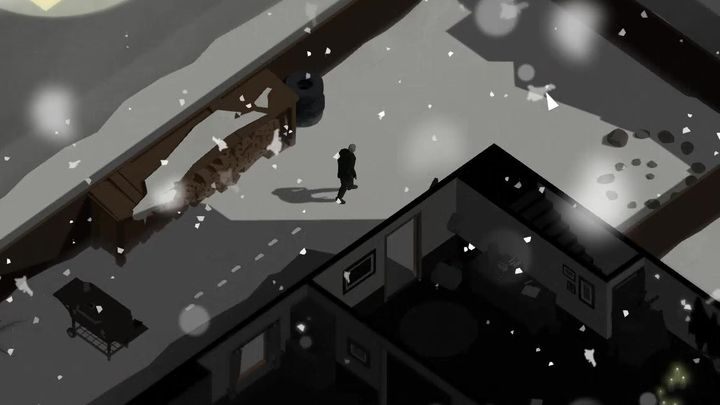 Podejrzany patrolujący okolice wejścia do budynku. - Gangi w grze This is the Police 2 - This is the Police 2 - poradnik do gry