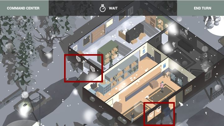 Dzięki temu w następnej turze będziesz mógł zneutralizować przestępcę z przybudówki - Misje taktyczne w grze This is the Police 2 - This is the Police 2 - poradnik do gry