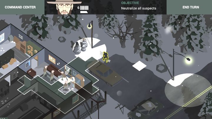 Podejrzany patrolujący okolice smochodu. - Misje taktyczne w grze This is the Police 2 - This is the Police 2 - poradnik do gry