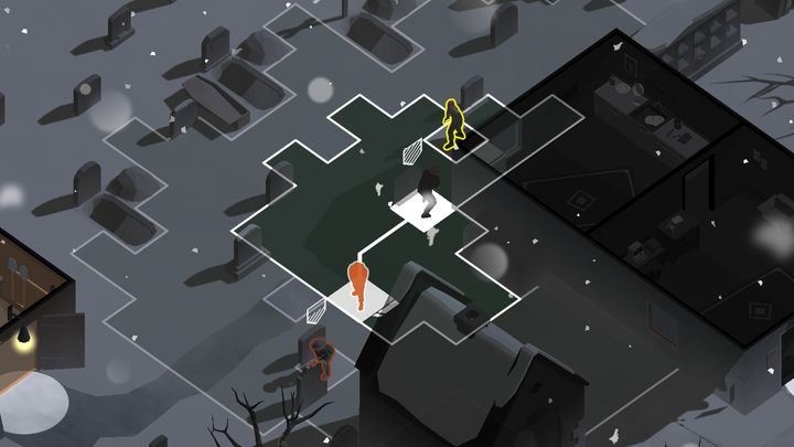 W tym samym momencie niech policjanci obstawiający środkową ścieżkę obezwładnią dwóch przestępców chodzących wzdłuż szopy - Misje taktyczne w grze This is the Police 2 - This is the Police 2 - poradnik do gry