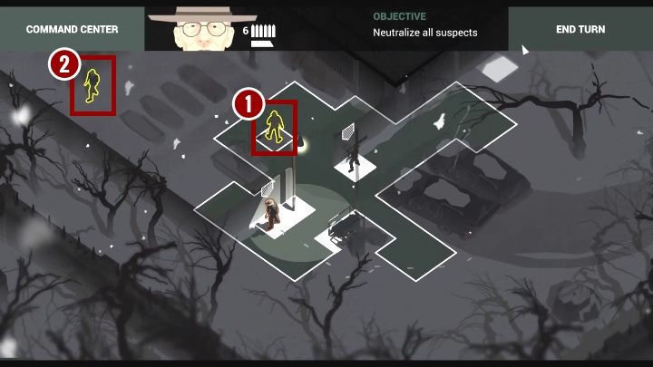 Druga grupa natomiast w tym samym czasie udaje się na prawo od budynku w kierunku parku - Misja taktyczne w grze This is the Police 2 cd. - This is the Police 2 - poradnik do gry