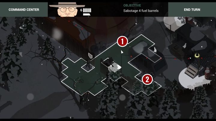 Dzięki temu policjant z lokalizacji nr 2 będzie mógł w następnej turze udać się za jednym z podejrzanych w kierunku beczek, gdzie będzie mógł go swobodnie obezwładnić i sabotować beczki - Misja taktyczne w grze This is the Police 2 cd. - This is the Police 2 - poradnik do gry