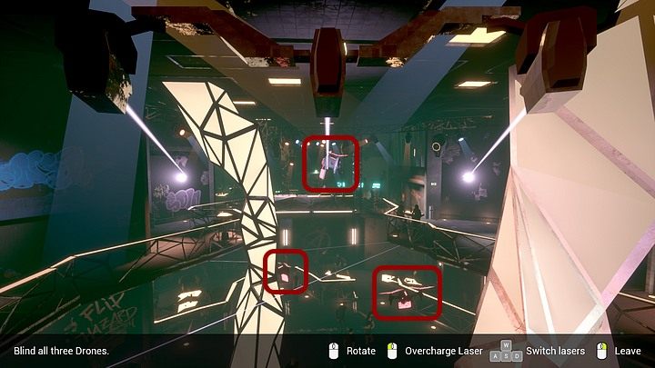 Unieszkodliwione drony zmieniają kolor na czerwonawy. - Poniedziałek, 13 stycznia 2048 roku, Berlin, Sektor 36, Doomsday | State of Mind - State of Mind - poradnik do gry