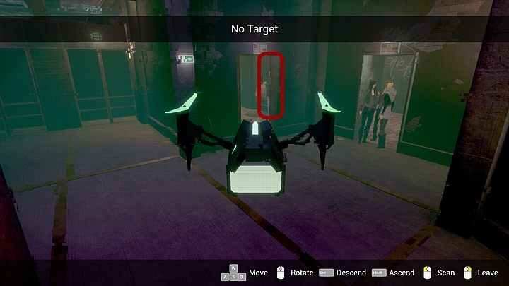 Leć zatem tak, by minąć z prawej stanowisko VJ-a, a za nim kiwającą się Minę, po czym skręć w lewo - do wyjścia z klubu, a w holu wleć do toalety (pomieszczenie na wprost) - interesujący Phila mężczyzna stoi wewnątrz przy drzwiach - Poniedziałek, 13 stycznia 2048 roku, Berlin, Sektor 36, Doomsday | State of Mind - State of Mind - poradnik do gry