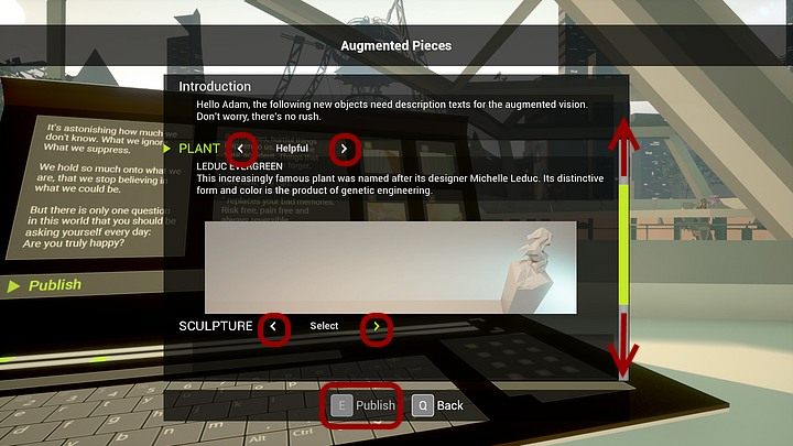 Siadaj tam zatem i zajmij się pracą (korzystając z laptopa na swoim nowym biurku) - Wtorek, City5 Central, Infinity Plaza; The Present | State of Mind - State of Mind - poradnik do gry