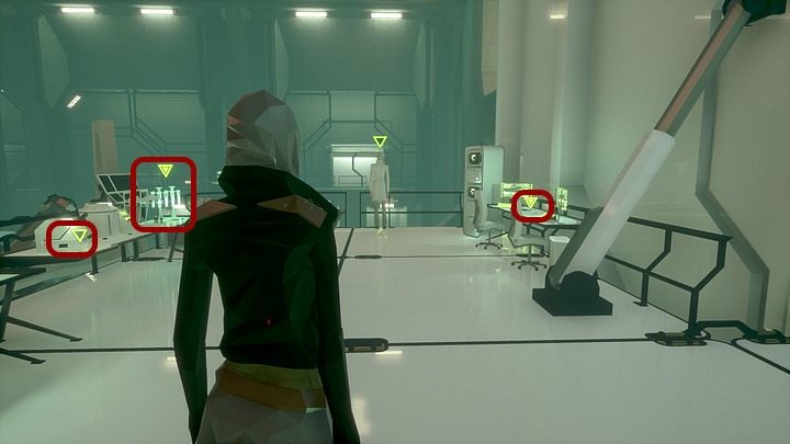 Dziewczyna musi jakoś unieszkodliwić Sykesa - Czwartek, Montauk, Long Island, Artificial Human Lab | State of Mind - State of Mind - poradnik do gry