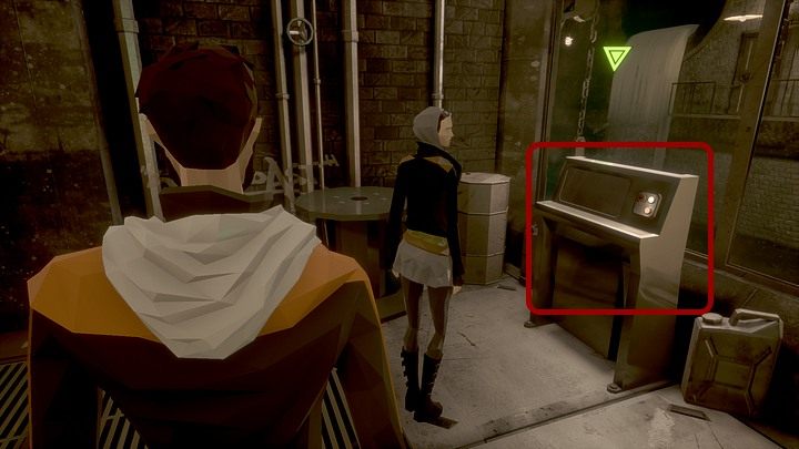 Użyj go - niestety - mechanizm mostu najwyraźniej się zaciął - Piątek, 17 stycznia 2048, Berlin, tunele metra | State of Mind - State of Mind - poradnik do gry