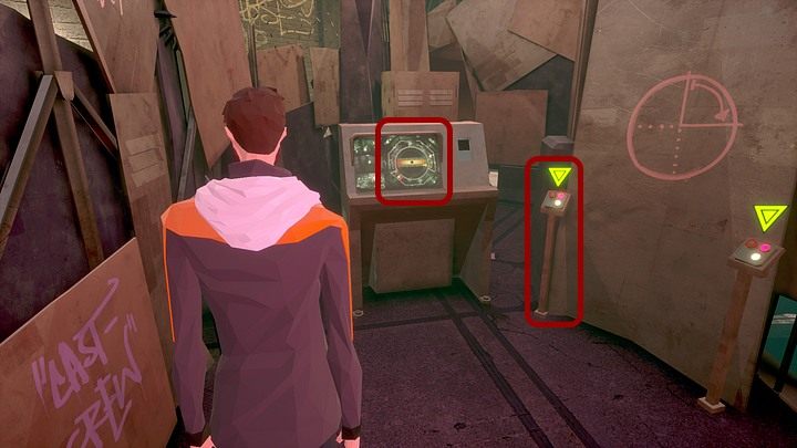 Taki obraz powinien widnieć na konsoli po użyciu przełącznika A przez Richarda. - Piątek, 17 stycznia 2048, Berlin, kwatera główna organizacji Breakpoint - State of Mind - poradnik do gry