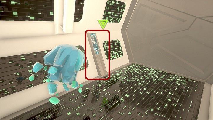 Jako Henry leć prosto, po czym skręć razem z szybem w prawo i leć do samego końca, a następnie tak jak prowadzi tunel, czyli w lewo, w lewo i prosto - by wylecieć na korytarz, w którym po lewej znajduje się panel bezpieczeństwa, którego oczywiście użyj - Sobota, City5 Central, Kopuła | State of Mind - State of Mind - poradnik do gry