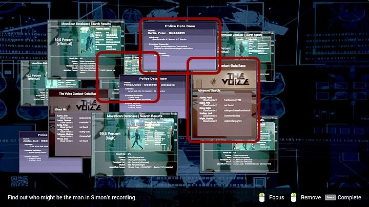 1 - Wtorek, 14 stycznia 2048 roku, West Plaza, apartament Richarda Nolana; The Voice - State of Mind - poradnik do gry