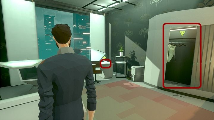 Wreszcie wejdź do pokoju żony (na wprost ściany z fotografiami) - Sobota, 11 stycznia 2048 roku, Berlin, West Plaza, apartament Richarda Nolana - State of Mind - poradnik do gry