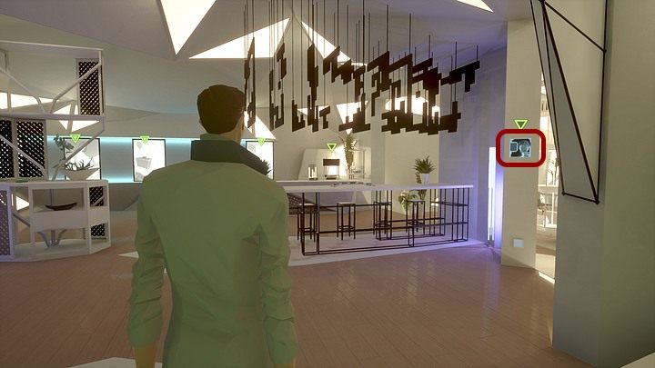 Na ścianie pomiędzy kuchnią a salonem Amy pozostawiła notatkę dla Adama - przeczytaj ją - Poniedziałek, City5 Central, apartament Adama Newmana | State of Mind - State of Mind - poradnik do gry