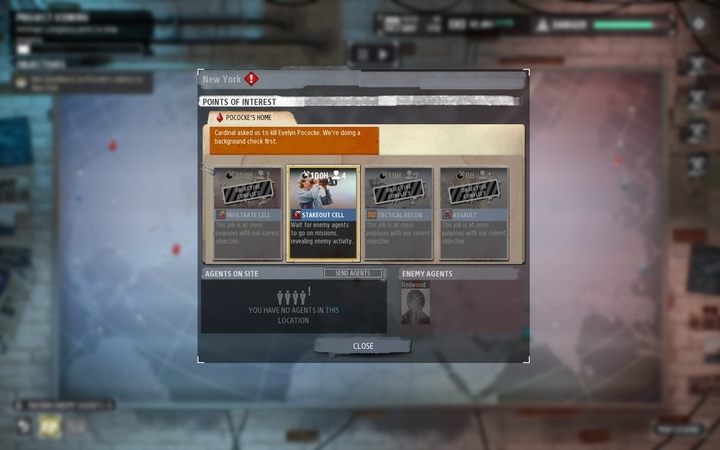 Po tym wyślij jednego agenta na sprawdzenie budynku Beholderu, następnie zaatakuj biurowiec w Chicago (wyposaż się w tłumiki i granaty dymne/zaczepne) - Rozdział VI | Opis przejścia kampanii KGB w Phantom Doctrine - Phantom Doctrine - poradnik do gry