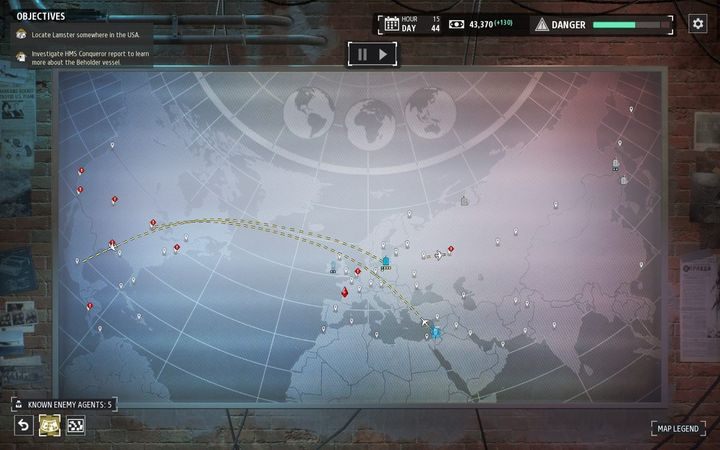 Następnie znajdź Lamstera, który ukrył się gdzieś w USA - po prostu wysyłaj jednego agenta do tych lokacji - Rozdział III | Opis przejścia kampanii KGB w Phantom Doctrine - Phantom Doctrine - poradnik do gry