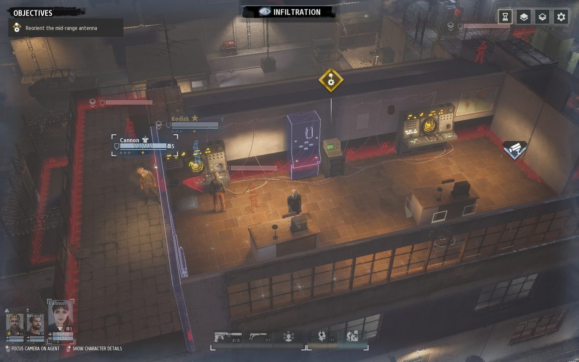 Następnie zabierz się za wyłączanie dwóch urządzeń - Rozdział IV | Opis przejścia kampanii KGB w Phantom Doctrine - Phantom Doctrine - poradnik do gry