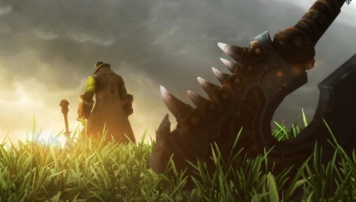 Thrall w sławnej cutscence po pokonaniu Garrosha. - Gdzie jest Thrall w WOW Battle for Azeroth? - World of Warcraft Battle for Azeroth - poradnik do gry