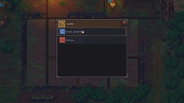 Po wykorzystaniu pozwolenia możesz zacząć tworzyć pierwsze działki pod plony - Jak stworzyć farmę w grze Graveyard Keeper? - Graveyard Keeper - poradnik do gry