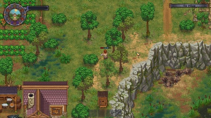 Aby zaatakować przeciwnika musisz wykonać ruch mieczem - Jak walczyć w grze Graveyard Keeper? - Graveyard Keeper - poradnik do gry