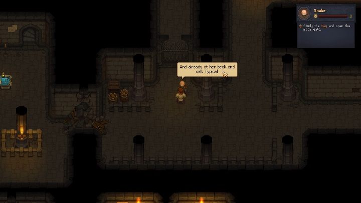 Stempel możesz również zdobyć wykonując misję dla Snake - Jak zdobyć Stempel Stamp w misji gry Graveyard Keeper? - Graveyard Keeper - poradnik do gry