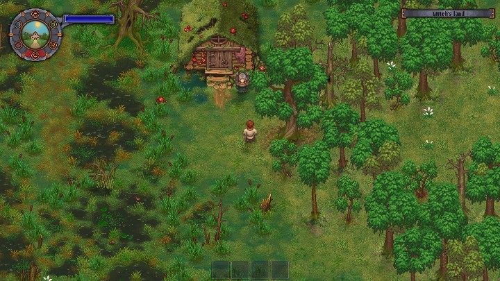 Wiedźma da ci plany na sprzęty zaraz po rozmowie z nią, nie musisz nic dla niej robić - Jak rozpocząć przygotowywanie eliksirów w grze Graveyard Keeper? - Graveyard Keeper - poradnik do gry