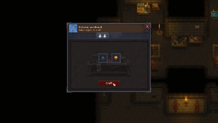 Potem wystarczy, że umieścisz składniki w Alchemy workbench, a z nich stworzysz eliksir - Jak rozpocząć przygotowywanie eliksirów w grze Graveyard Keeper? - Graveyard Keeper - poradnik do gry