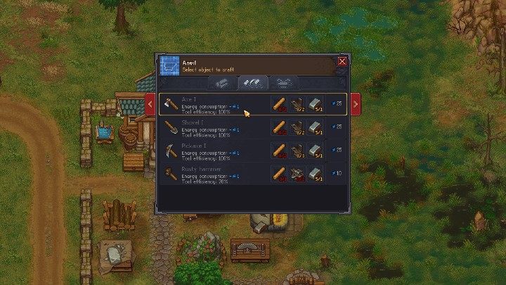 Aby stworzyć jakikolwiek sprzęt w grze Graveyard Keeper potrzebujesz workbench - Crafting w Graveyard Keeper - Graveyard Keeper - poradnik do gry