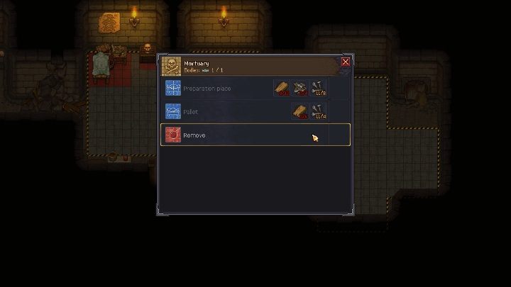 W każdej chwili możesz usunąć niepotrzebne ci urządzenie - Tworzenie i ustawianie sprzętu w grze Graveyard Keeper - Graveyard Keeper - poradnik do gry