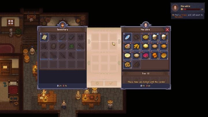 W grze Graveyard Keeper możesz sprzedawać zdobyte przez siebie surowce oraz stworzone narzędzia - Jak rozbudować sklepy w Graveyard Keeper? - Graveyard Keeper - poradnik do gry