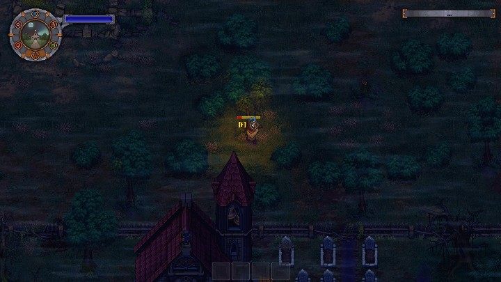 Zbieranie surowców dostępnych na mapie - Blue, red, green i science points w Graveyard Keeper - Graveyard Keeper - poradnik do gry