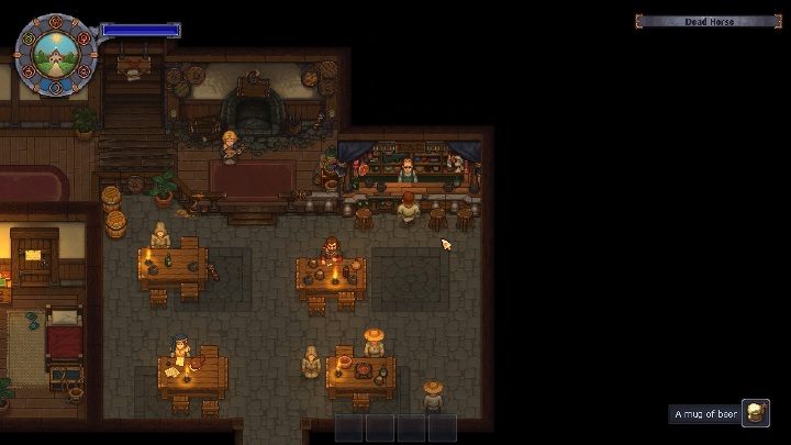 Po pierwszej rozmowie z barmanem dostaniesz list dla kowala - Jak zdobyć piwo dla Czaszki w misji Graveyard Keeper? - Graveyard Keeper - poradnik do gry