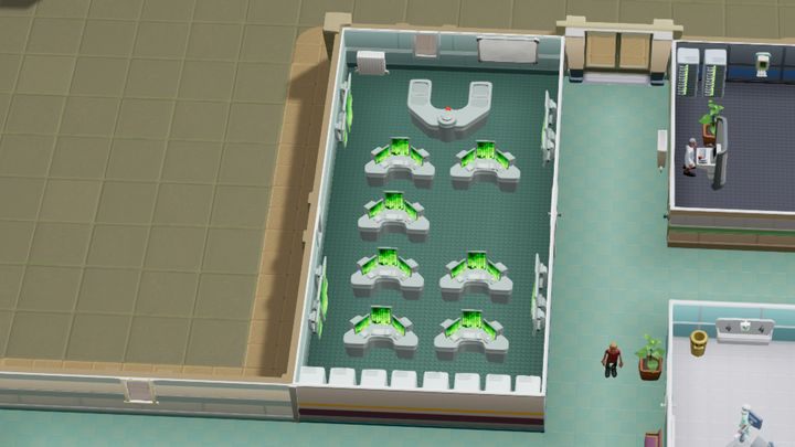 Wyposażone w ten sposób laboratorium jest niezwykle efektywne i jednocześnie niezwykle drogie . - Jak zwiększyć tempo badań w Two Point Hospital? - Two Point Hospital - poradnik do gry