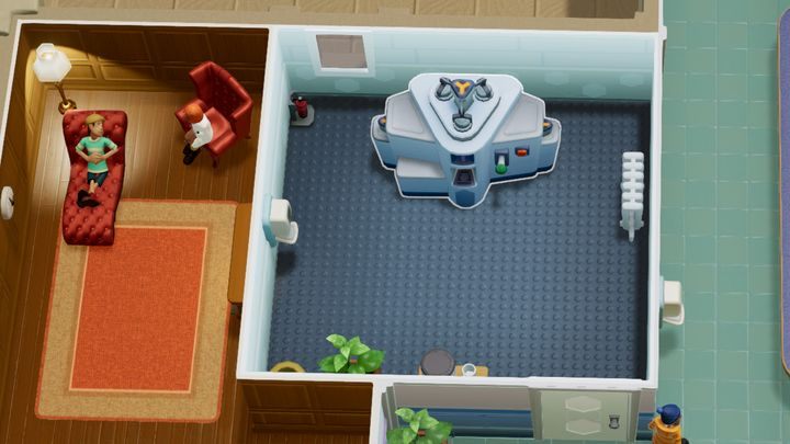 Miejsce leczenia najbardziej podstawowych chorób takich jak np - Gabinety i pomieszczenia w Two Point Hospital - Two Point Hospital - poradnik do gry